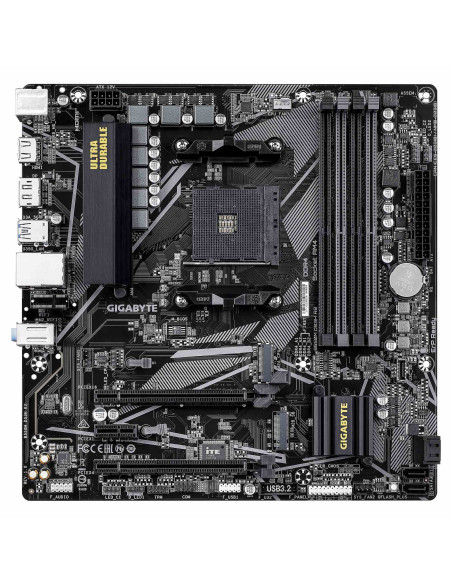 Mainboard, GIGABYTE, AMD B550, Socket AM4, micro ATX, RAM DDR4-SDRAM, 4xSlots, 2xNumber of M.2 (M) slots, B550M DS3H R2, B550MD