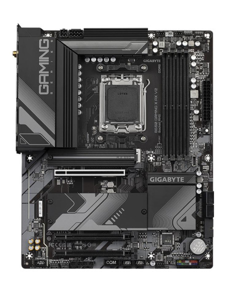 Mainboard, GIGABYTE, AMD B650, Socket AM5, ATX, RAM DDR5-SDRAM, 4xSlots, Wi-Fi Yes, Bluetooth Yes, 3xNumber of M.2 (M) slots, B