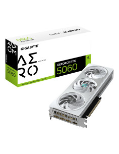Graphics Card, GIGABYTE, NVIDIA, GeForce RTX 5060, 2595 MHz, 8 GB, GDDR7, 128 bit, PCI Express 5.0, Active, GV-N5060AEROOC-8GD