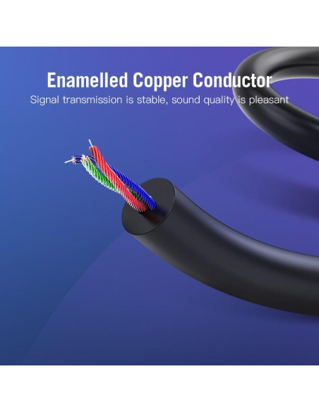 CABLE AUDIO 3.5MM TO 2.5MM/2M BALBH VENTION