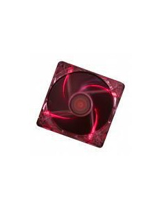 CASE FAN 120MM TRANSP 3PIN+4P/RED 12V XF046 XILENCE