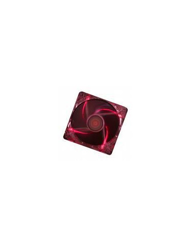 CASE FAN 120MM TRANSP 3PIN+4P/RED 12V XF046 XILENCE