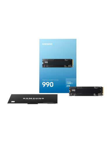 SSD, SAMSUNG, Box, MTBF 1500000 h, Read speed 7250 MB/s, Write speed 6450 MB/s, NVMe Yes, PCI Express 4.0, M.2, 2000 GB, MZ-V9V