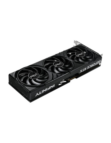 Graphics Card, PALIT, NVIDIA, GeForce RTX 5060 Ti, 2407 MHz, 16 GB, GDDR7, 128 bit, PCI Express 5.0, Active, NE7506TS19T1-GB206
