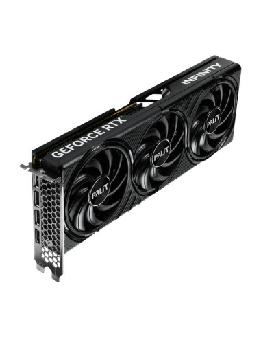 Graphics Card, PALIT, NVIDIA, GeForce RTX 5060 Ti, 2407 MHz, 16 GB, GDDR7, 128 bit, PCI Express 5.0, Active, NE7506TS19T1-GB206