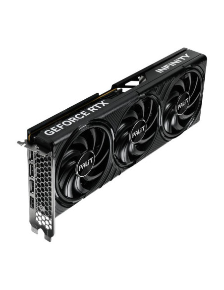 Graphics Card, PALIT, NVIDIA, GeForce RTX 5060 Ti, 2407 MHz, 16 GB, GDDR7, 128 bit, PCI Express 5.0, Active, NE7506TS19T1-GB206