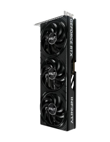 Graphics Card, PALIT, NVIDIA, GeForce RTX 5060 Ti, 2407 MHz, 16 GB, GDDR7, 128 bit, PCI Express 5.0, Active, NE7506TS19T1-GB206