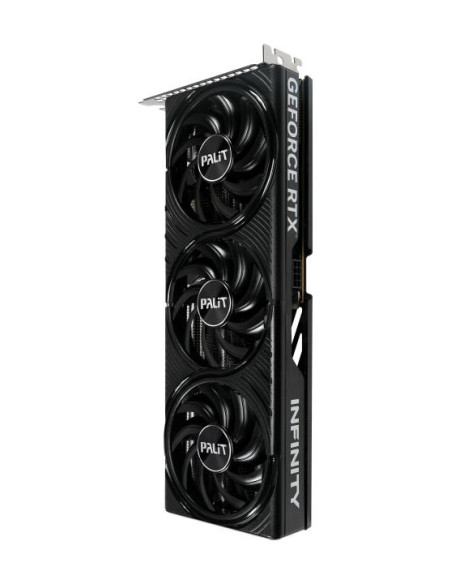 Graphics Card, PALIT, NVIDIA, GeForce RTX 5060 Ti, 2407 MHz, 16 GB, GDDR7, 128 bit, PCI Express 5.0, Active, NE7506TS19T1-GB206