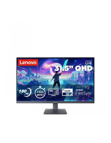 LENOVO LEGION LOQ 32Q-10 31.5 QHD WLED (2560X1440) VA180HZ300NITS0.5MS2X HDMI 2.1DP 1.4 (3YEAR WARRANTY)