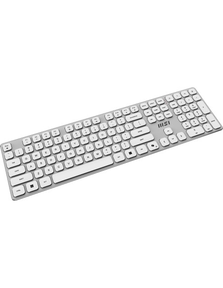 KEYBOARD +MOUSE/FORGE K210 W COMBO WHITE MSI