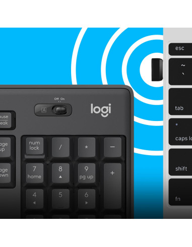KEYBOARD +MOUSE COMBO MK295/ENG 920-009800 LOGITECH