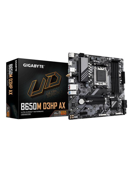 Mainboard, GIGABYTE, AMD B650, Socket AM5, micro ATX, RAM DDR5-SDRAM, 4xSlots, Wi-Fi Yes, Bluetooth Yes, 2xNumber of M.2 (M) sl