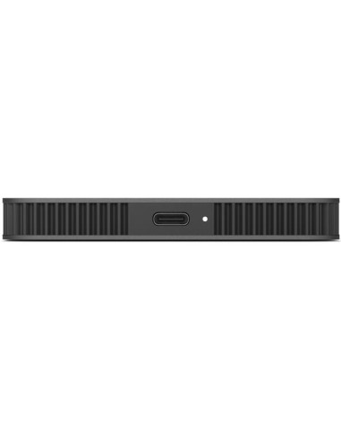 External HDD, LACIE, Mobile Drive Secure, STLR2000400, 2TB, USB-C, USB 3.2, Colour Space Gray, STLR2000400