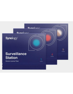 SOFTWARE LIC /SURVEILLANCE/STATION PACK4 DEVICE SYNOLOGY