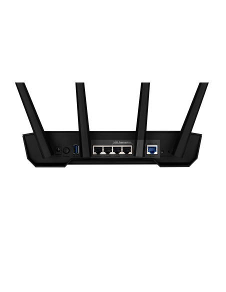 Wireless Router, ASUS, TUF Gaming AX3000 V2, Wi-Fi 6 (802.11ax), Data speed 2402 Mbit/s, Ethernet WAN Yes, Ethernet LAN Yes, 5x