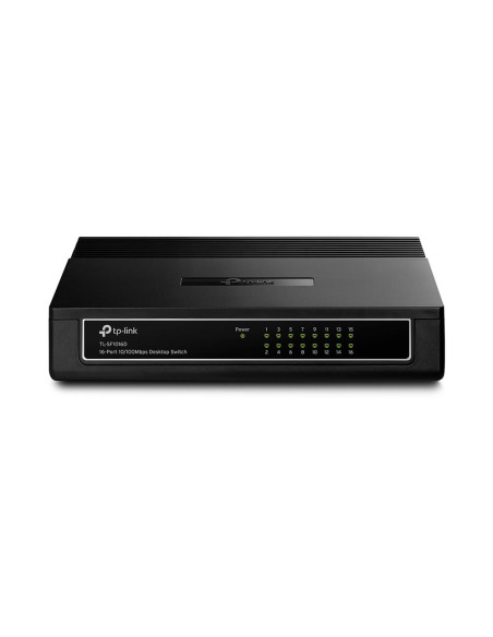 Switch, TP-LINK, 16x10Base-T / 100Base-TX, TL-SF1016D