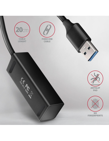 I/O HUB USB3.2 4PORT MINI/0.2M HUE-M1A AXAGON