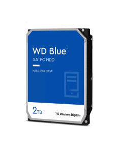 HDD, WESTERN DIGITAL, Blue, 2TB, SATA 3.0, 64 MB, 5400 rpm, 3,5", WD20EARZ