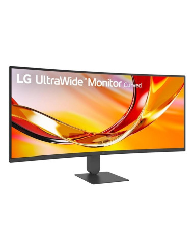 LCD Monitor, LG, 34 ", 3440 x 1440 pixels, Wide Quad HD, Native aspect ratio 21:9, LED, Curved, 34U620B-B