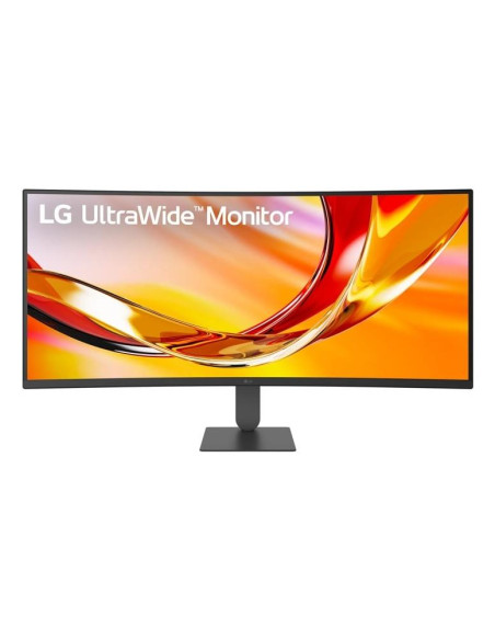LCD Monitor, LG, 34 ", 3440 x 1440 pixels, Wide Quad HD, Native aspect ratio 21:9, Curved, 34U640B-B