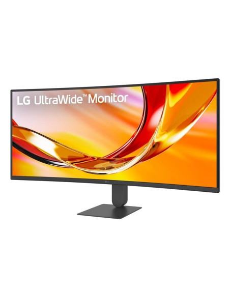 LCD Monitor, LG, 34 ", 3440 x 1440 pixels, Wide Quad HD, Native aspect ratio 21:9, Curved, 34U640B-B