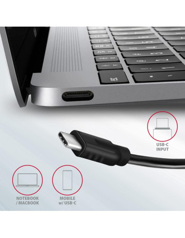 I/O HUB USB3.2 4PORT/0.13M HMC-4G2 AXAGON