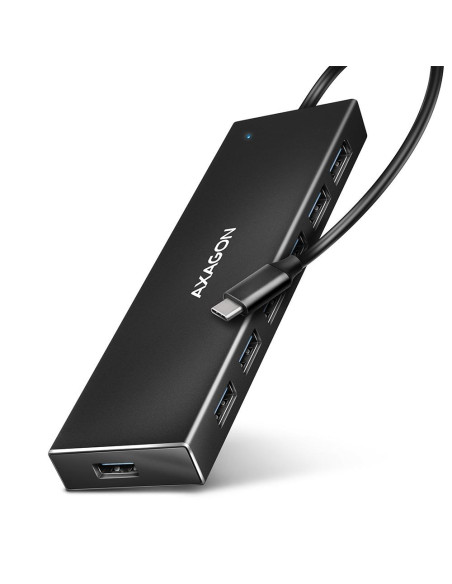 I/O HUB USB-C 7PORT FLAT/0.3M HUE-F7C AXAGON