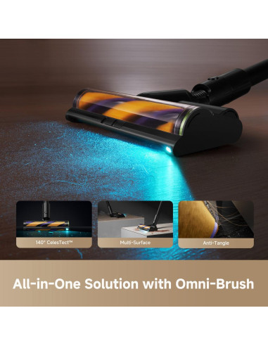Vacuum Cleaner, DREAME, Z20 Station, Dry, Stick vacuum, Suction power 140000 Pa, 2.19kg, VZV25A