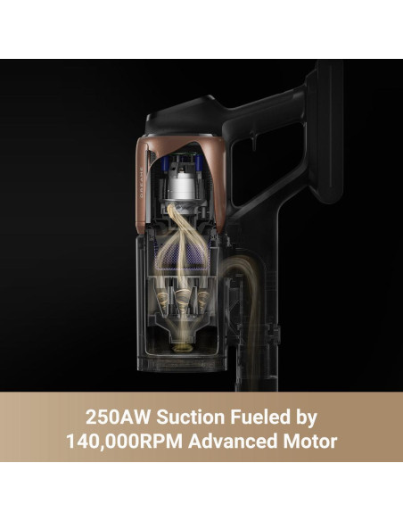 Vacuum Cleaner, DREAME, Z20 Station, Dry, Stick vacuum, Suction power 140000 Pa, 2.19kg, VZV25A