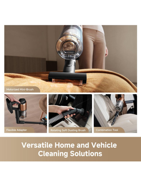 Vacuum Cleaner, DREAME, Z20 Station, Dry, Stick vacuum, Suction power 140000 Pa, 2.19kg, VZV25A