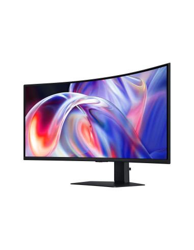 LCD Monitor, SAMSUNG, 40 ", 5120 x 2160 pixels, WUHD, Native aspect ratio 21:9, LCD, Curved, LS40H850TAUXEN