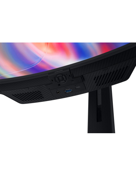 LCD Monitor, SAMSUNG, 40 ", 5120 x 2160 pixels, WUHD, Native aspect ratio 21:9, LCD, Curved, LS40H850TAUXEN