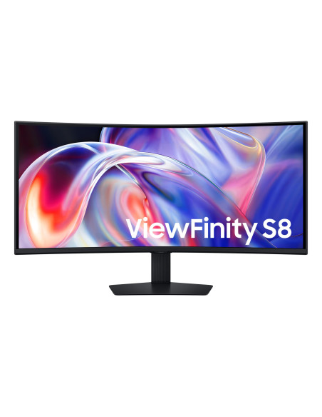 LCD Monitor, SAMSUNG, 40 ", 5120 x 2160 pixels, WUHD, Native aspect ratio 21:9, LCD, Curved, LS40H850TAUXEN