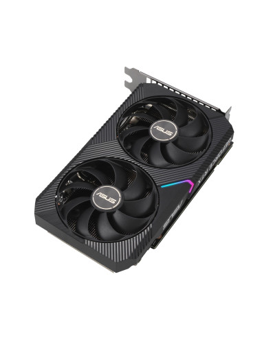 Graphics Card, ASUS, NVIDIA GeForce RTX 3060, 12 GB, 192 bit, PCIE 4.0 16x, GDDR6, GPU 1837 MHz, 1xHDMI, 3xDisplayPort, DUAL-RT