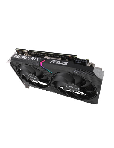 Graphics Card, ASUS, NVIDIA GeForce RTX 3060, 12 GB, 192 bit, PCIE 4.0 16x, GDDR6, GPU 1837 MHz, 1xHDMI, 3xDisplayPort, DUAL-RT
