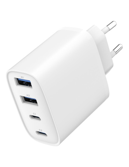 CHARGER USB UNIVERSAL 4P 40W/TA-UC-2A2C-PD40-01-W GEMBIRD