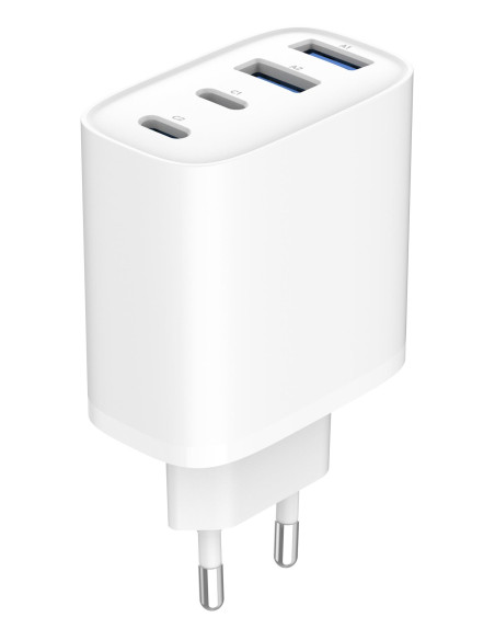 CHARGER USB UNIVERSAL 4P 40W/TA-UC-2A2C-PD40-01-W GEMBIRD