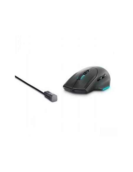 DELL ALIENWARE WIRELESS GAMING MOUSE - AW620M (DARK SIDE OF THE MOON)