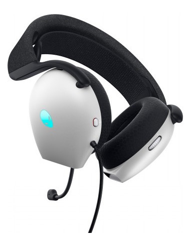 DELL ALIENWARE WIRED GAMING HEADSET - AW520H (LUNAR LIGHT)