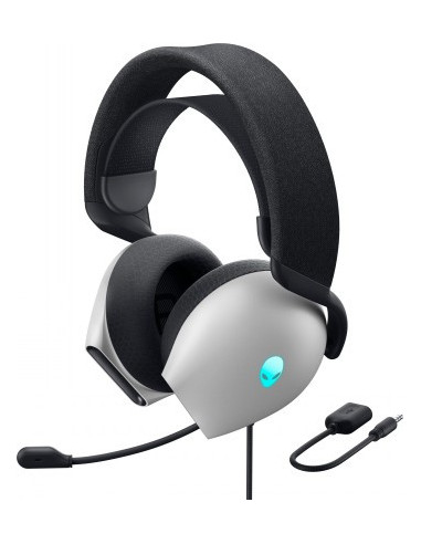 DELL ALIENWARE WIRED GAMING HEADSET - AW520H (LUNAR LIGHT)