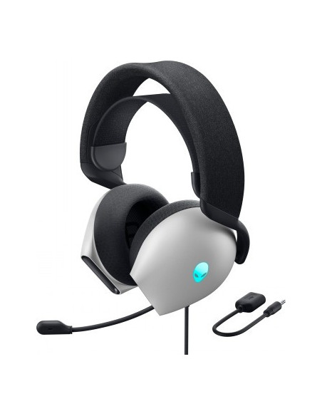 DELL ALIENWARE WIRED GAMING HEADSET - AW520H (LUNAR LIGHT)