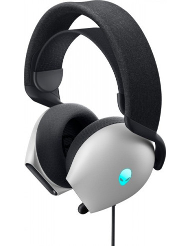 DELL ALIENWARE WIRED GAMING HEADSET - AW520H (LUNAR LIGHT)