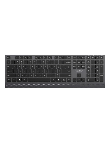 KEYBOARD MULTIMEDIA USB ENG/BLACK KB-MCH-06 GEMBIRD
