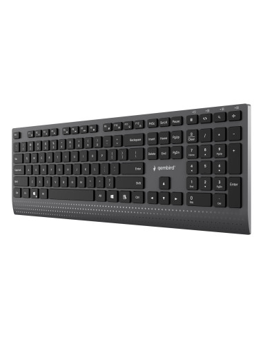 KEYBOARD MULTIMEDIA USB ENG/BLACK KB-MCH-06 GEMBIRD