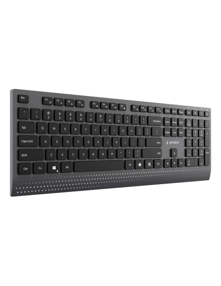 KEYBOARD MULTIMEDIA USB ENG/BLACK KB-MCH-06 GEMBIRD