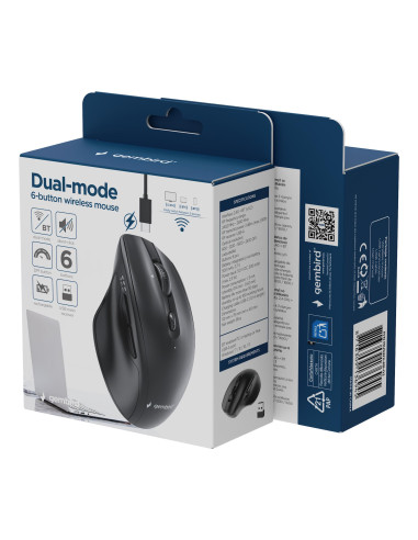 MOUSE USB OPTICAL WRL/MUSW2-6B-02 GEMBIRD