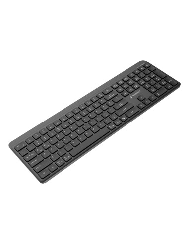 KEYBOARD WRL SLIM 2.4G+BT US/KB-WPS-03 GEMBIRD