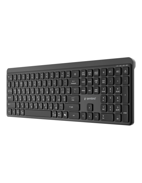 KEYBOARD WRL SLIM BT CYRILLIC/KB-WPS-03-CYRL GEMBIRD