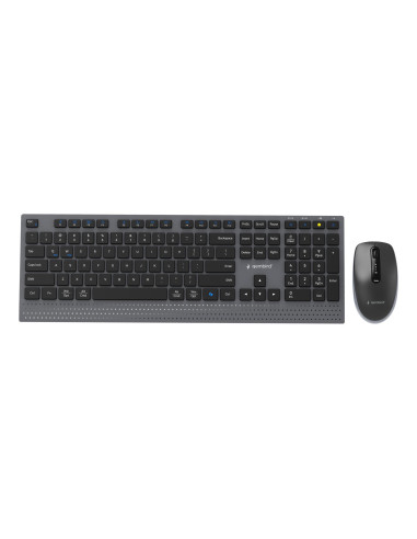 KEYBOARD +MOUSE WRL ENG/BK KBS-WPS-02 GEMBIRD
