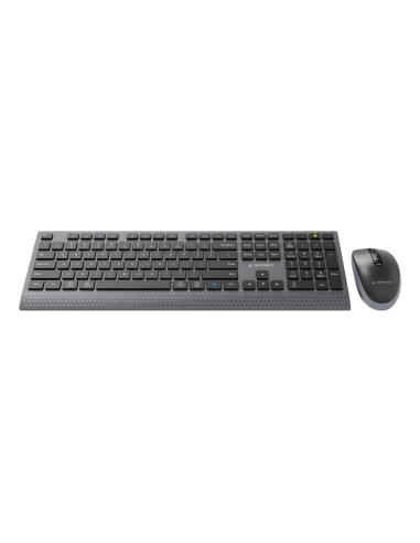 KEYBOARD +MOUSE WRL ENG/BK KBS-WPS-02 GEMBIRD